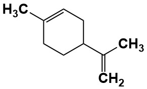 Figure 3B: Limonene (a monocyclic monoterpene)